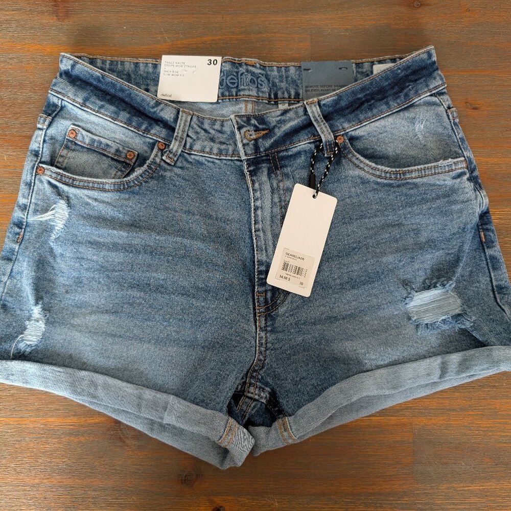 Blue Denim shorts (defrost)